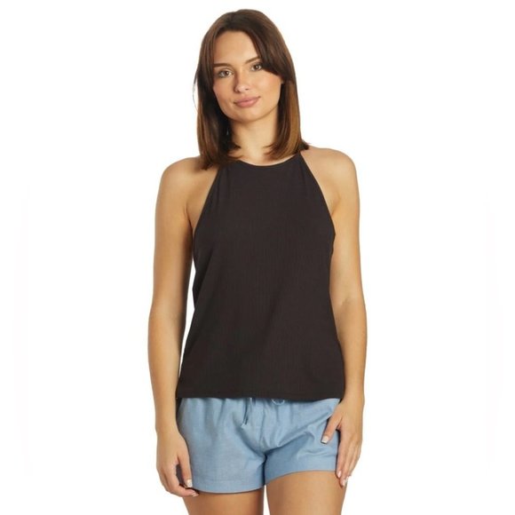 Hurley Tops - BNWOT Hurley Women's Halter Tank | Swimming | Lounging | Black